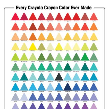 How Many Crayon Colors Has Crayola Made?